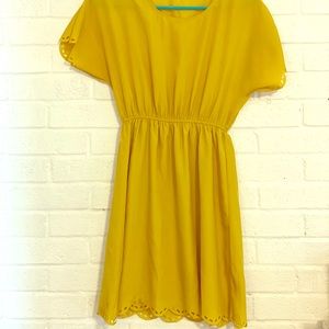Mustard Lily Rose sundress